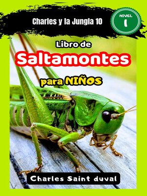 Libro de saltamontes para niños - ebook